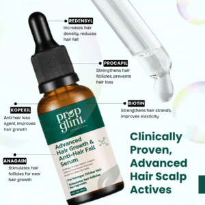 Prep Glint – Advanced Hair Growth & Anti-Hair Fall Serum